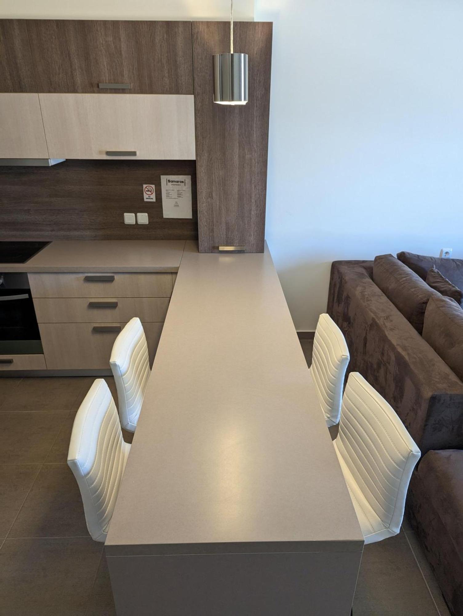 Samaras Apartments In Камена Вурла Екстериор снимка