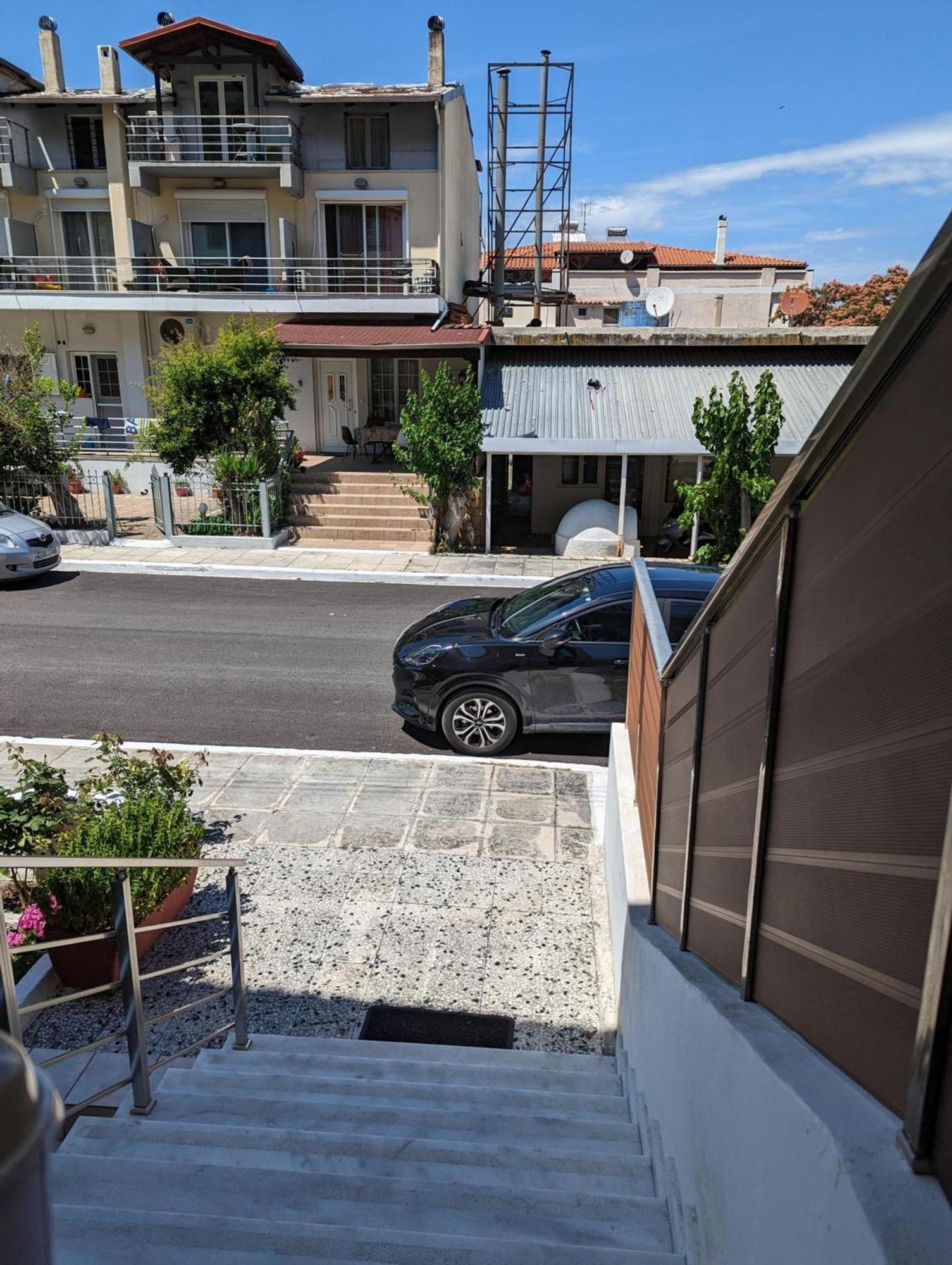 Samaras Apartments In Камена Вурла Екстериор снимка